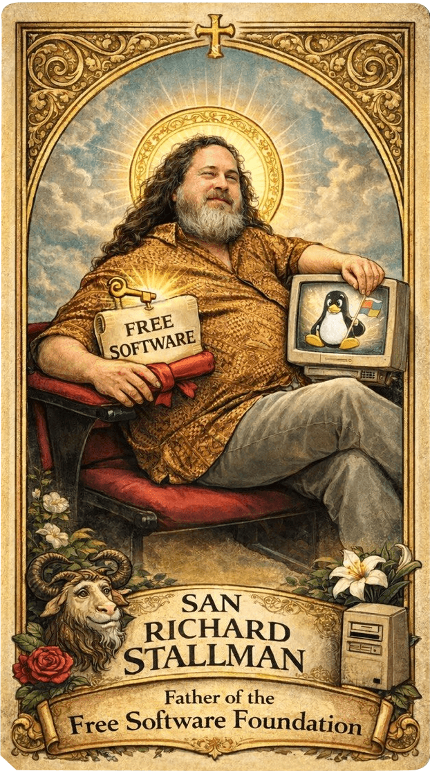 San Richard Stallman, Father of the Free Software Foundation